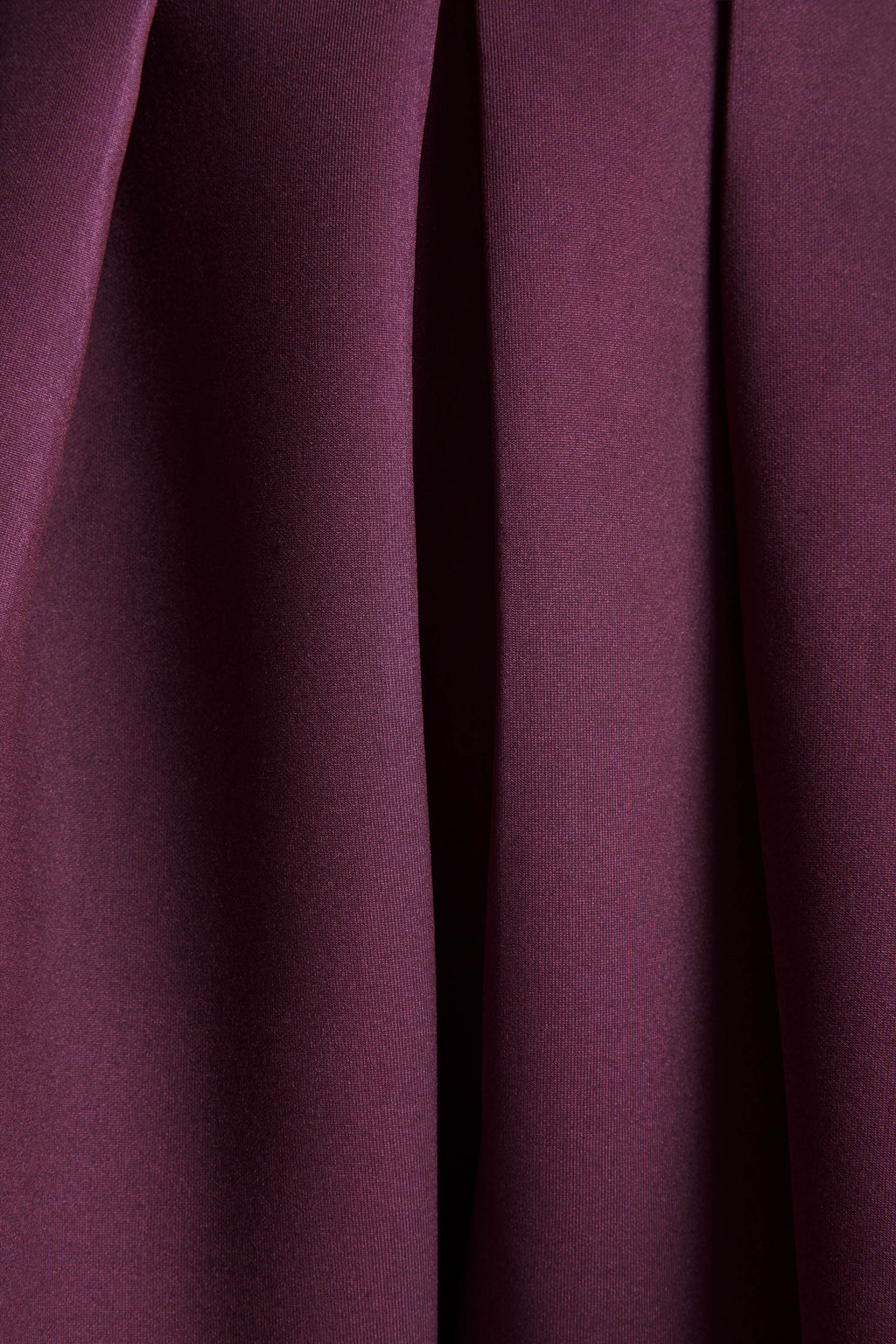 Jamila | Plum Scoop-Neck Midi Dress