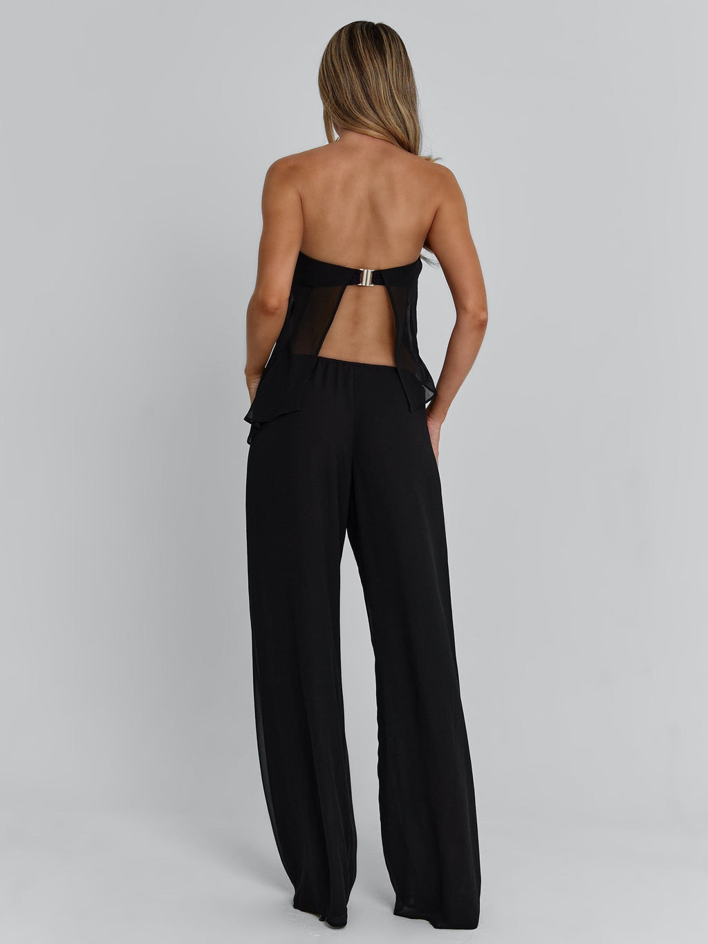CLOVELLY TOP BLACK