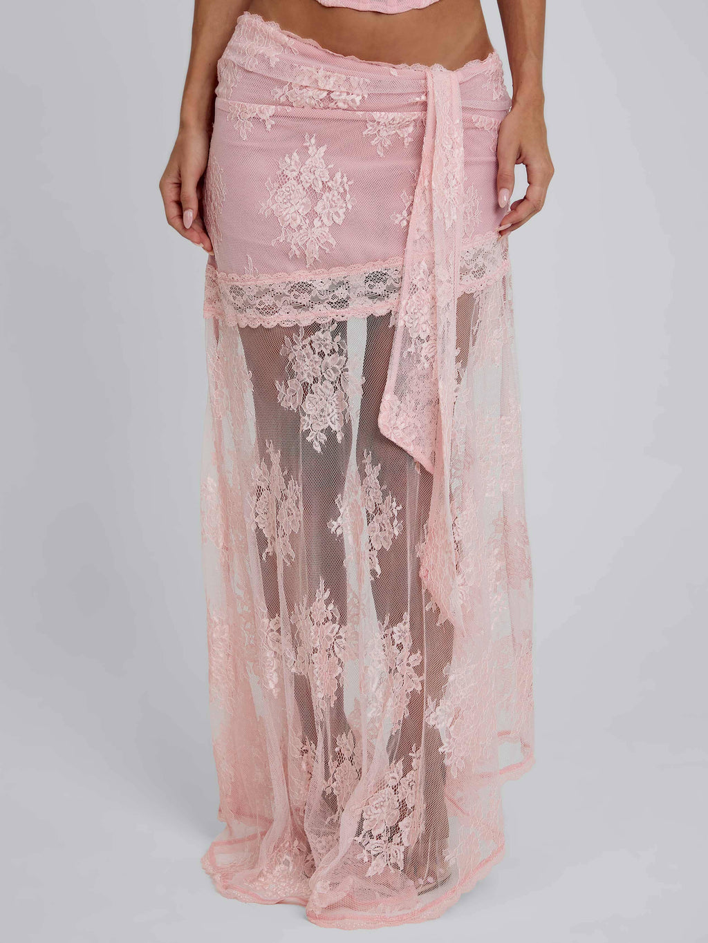 DEBBIE MAXI SKIRT PINK