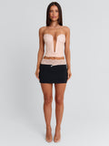 EMERSYN MINI SKIRT BLACK