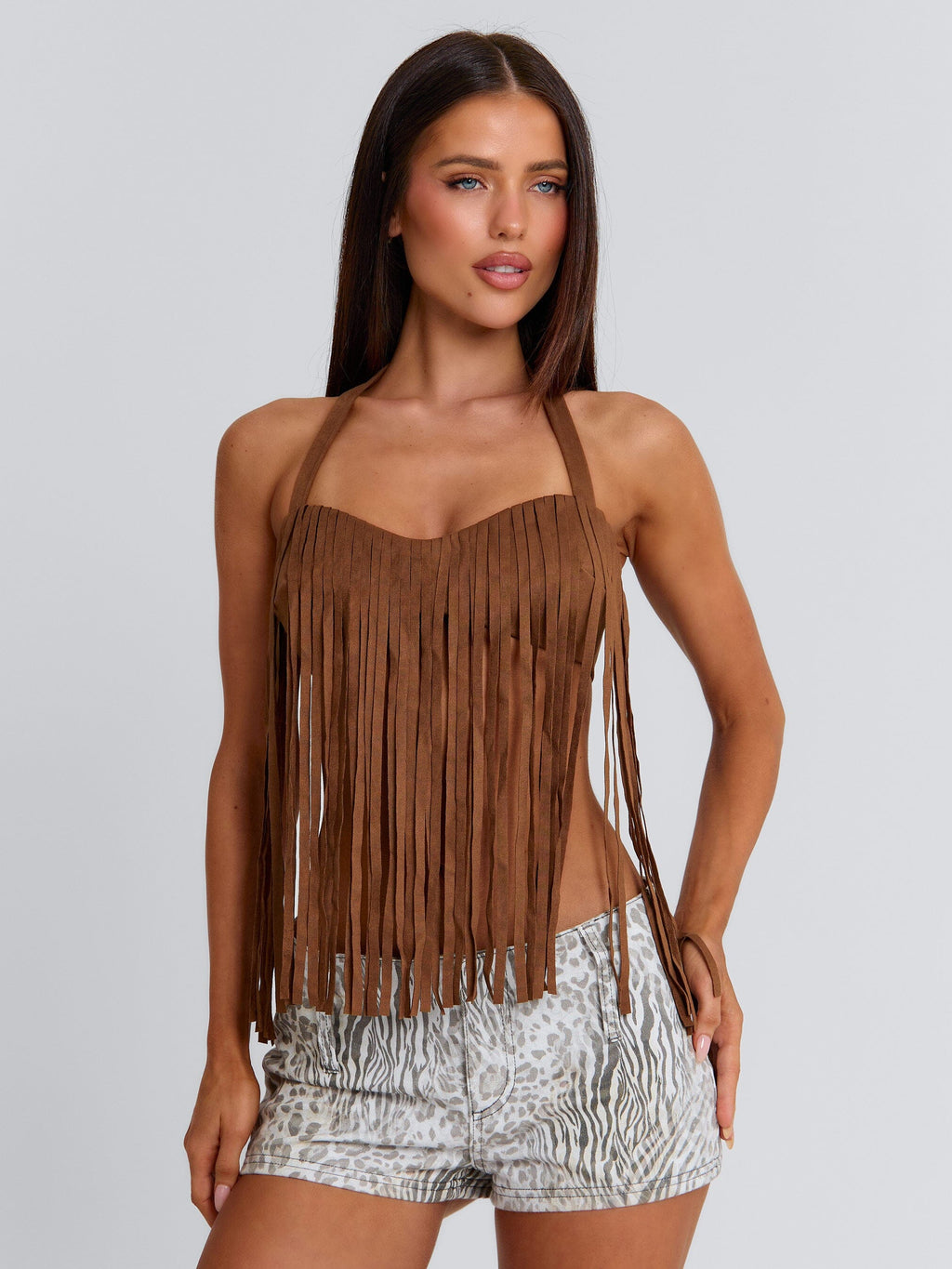 FRANCINE TOP BROWN