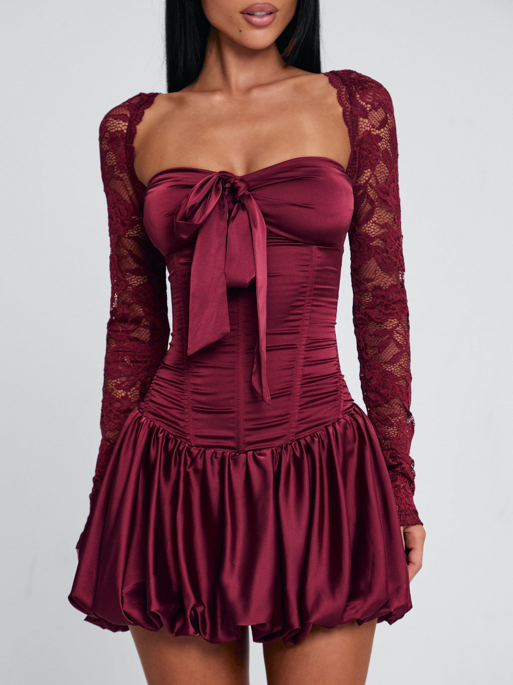 LEVIANA MINI DRESS RED