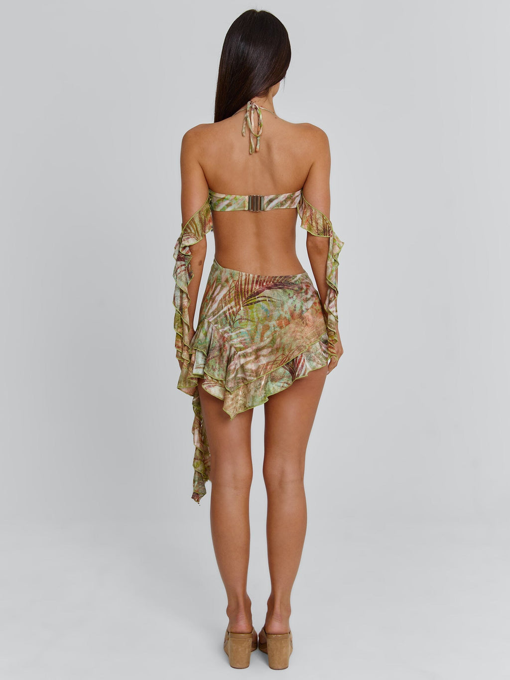 LOLA MINI DRESS LAGRONO SAGE