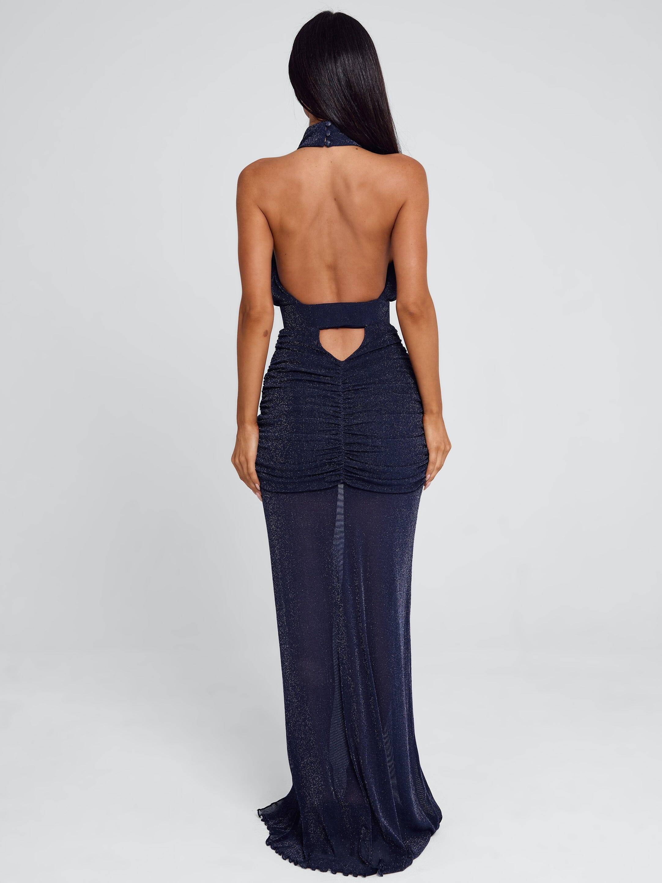 MARARI MAXI DRESS NAVY