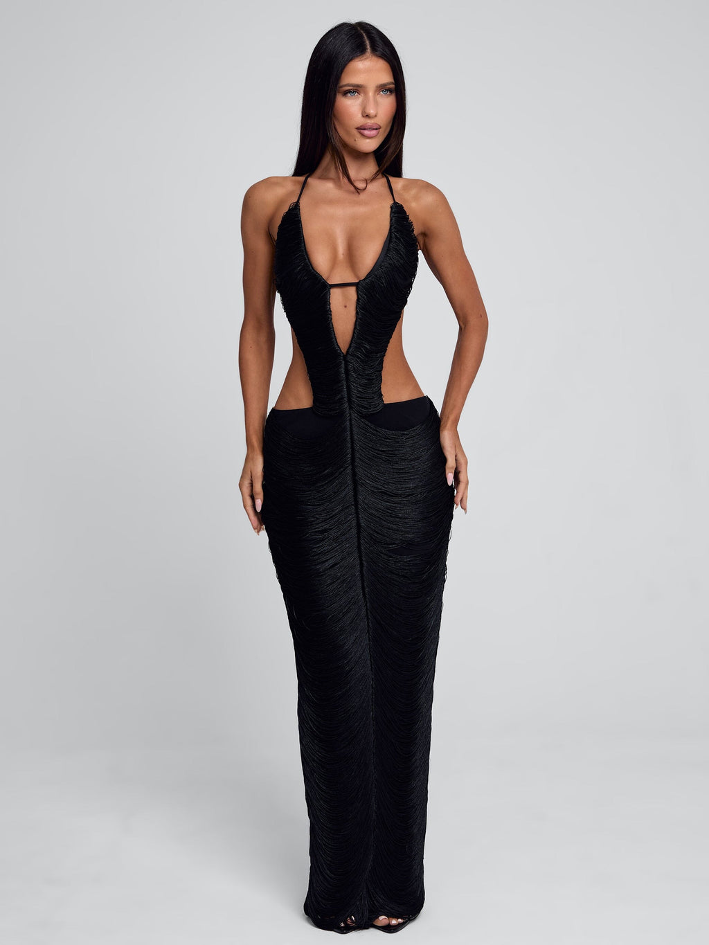 MAREN MAXI DRESS BLACK