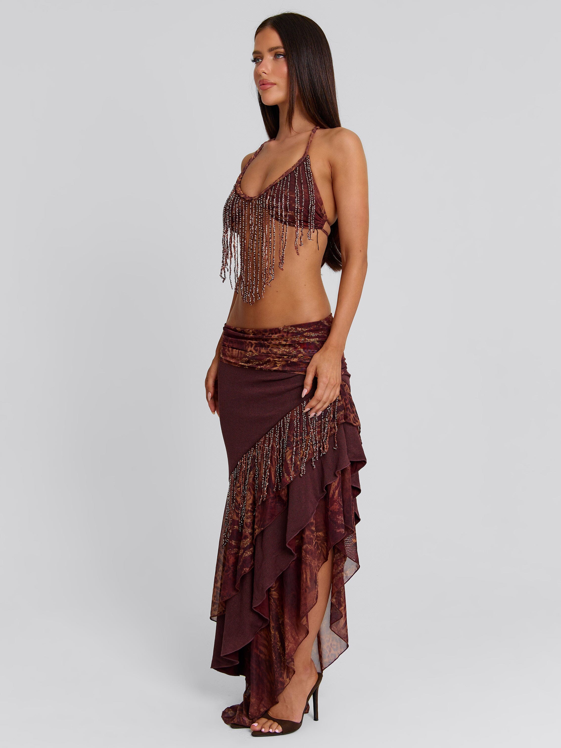 ROSAILINA MAXI SKIRT RAYELLA