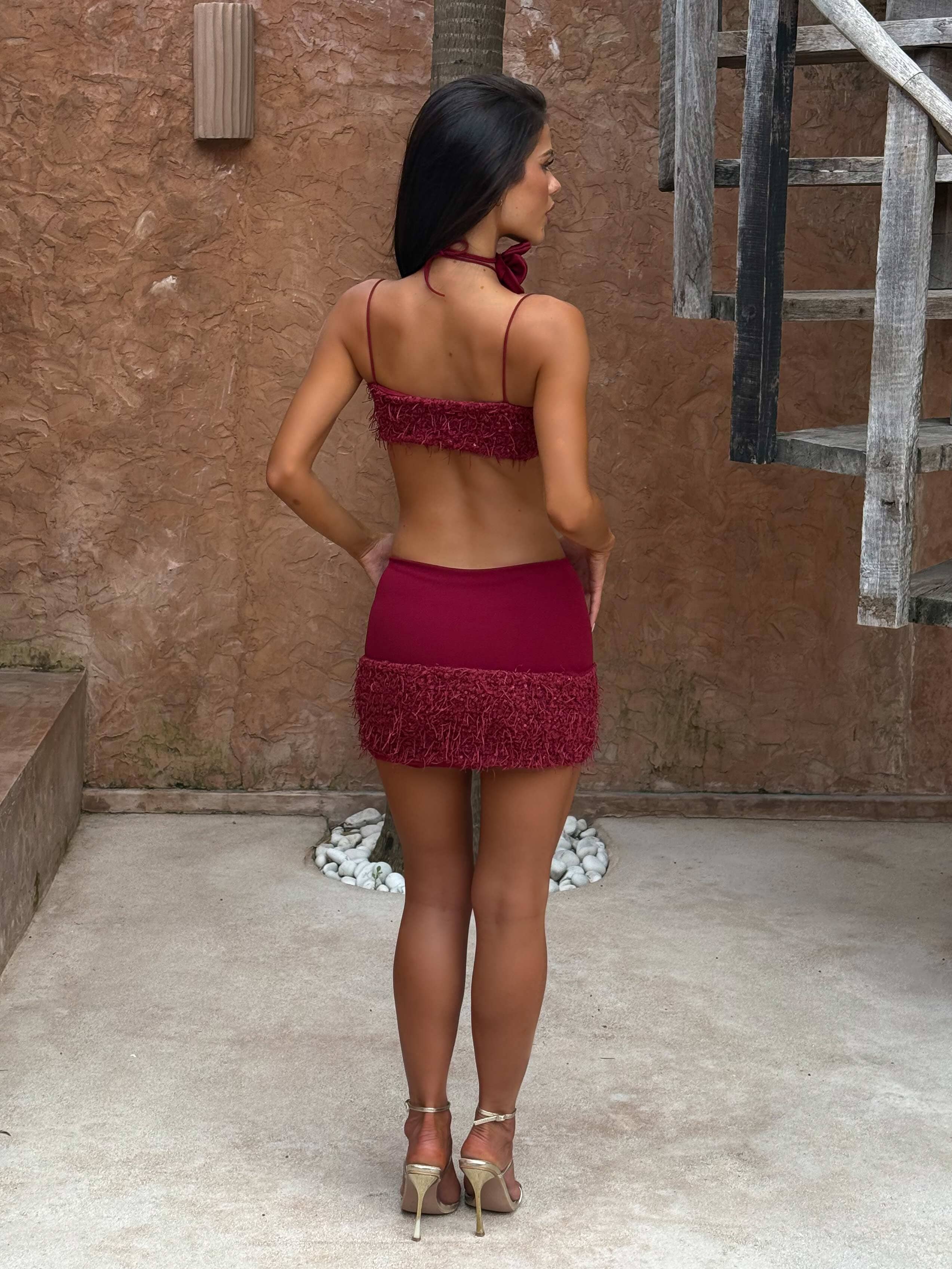 RUI TOP DEEP RED