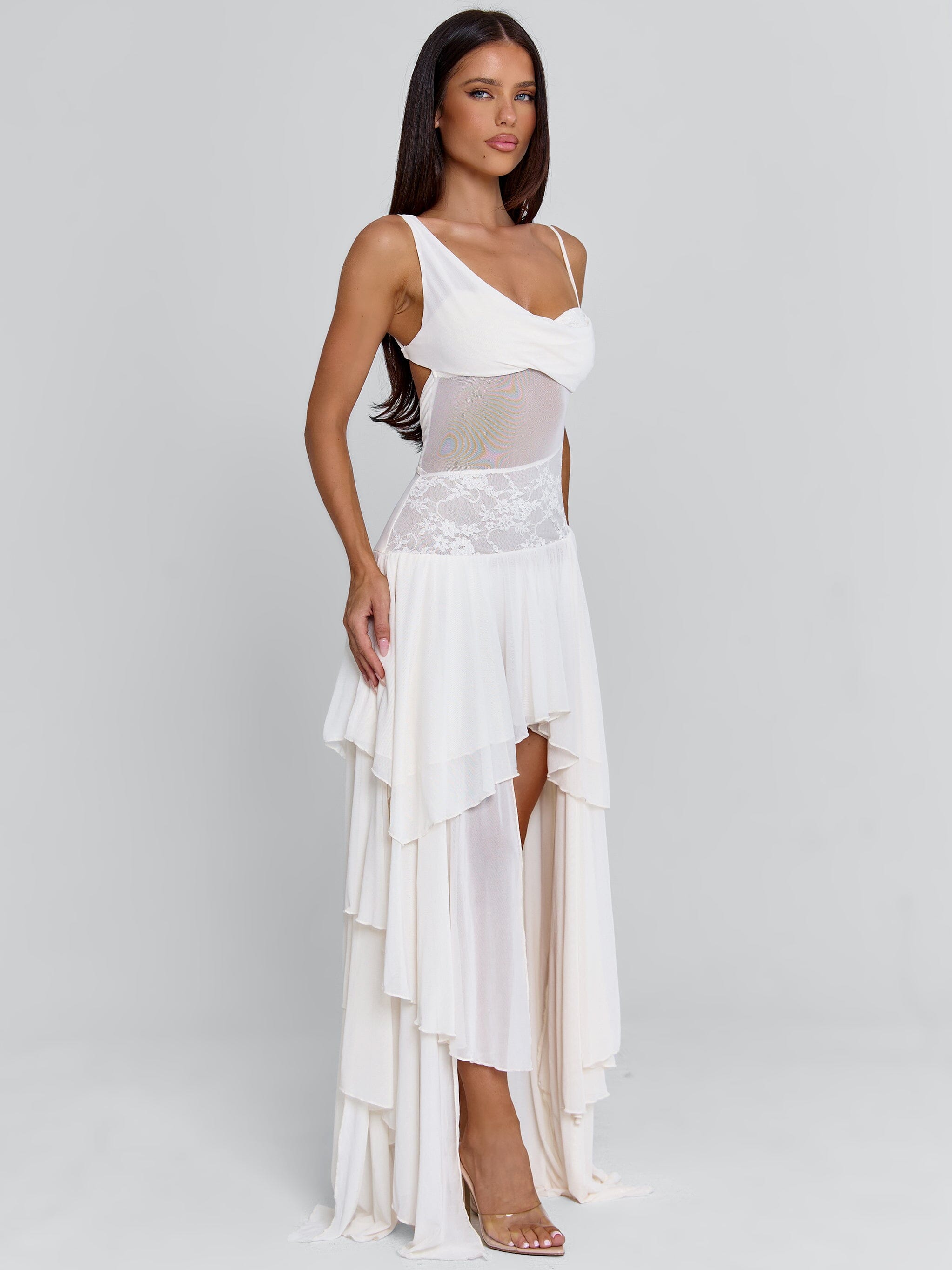 SINORA MAXI DRESS IVORY