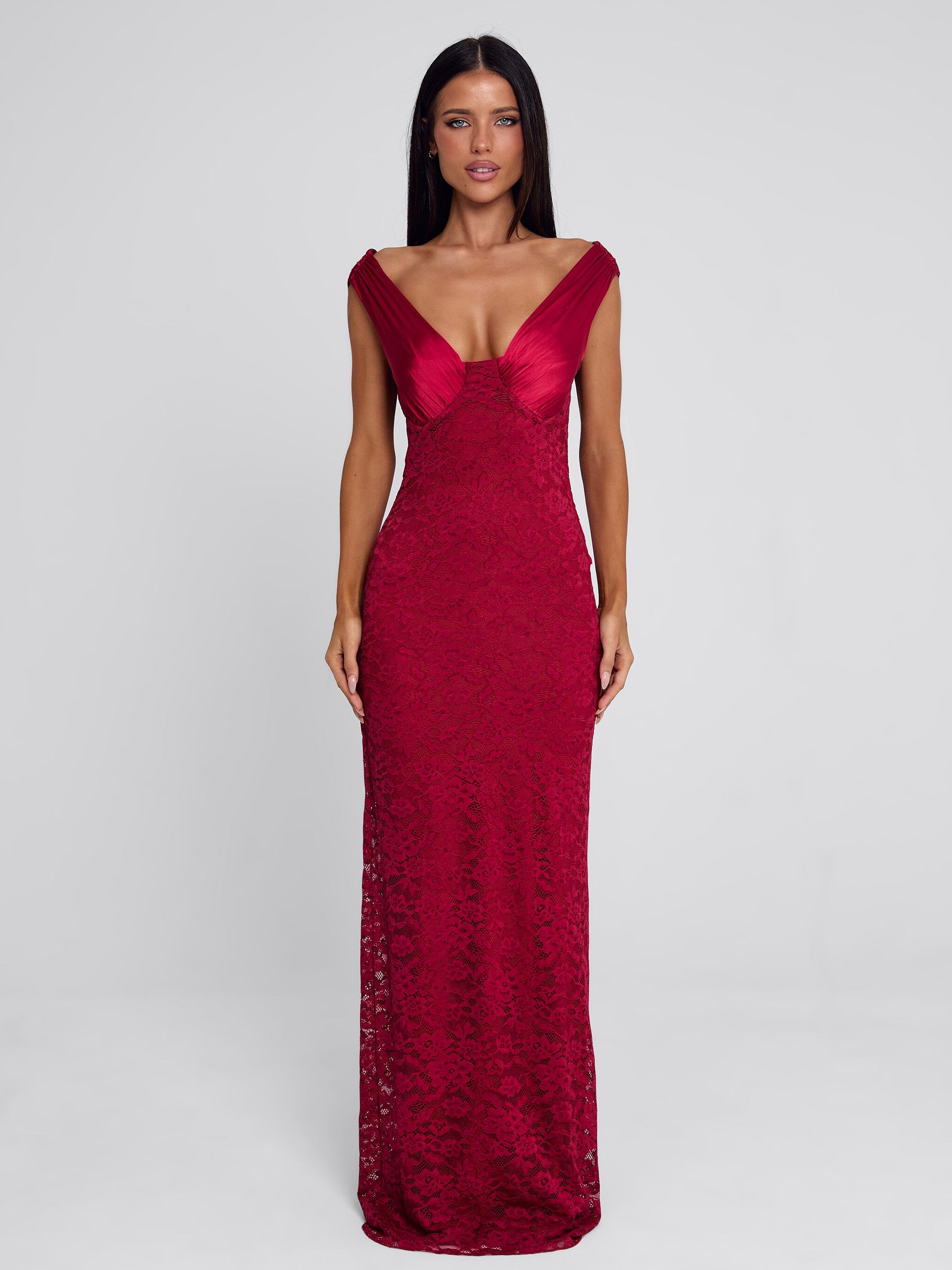 SYLORA MAXI DRESS RED