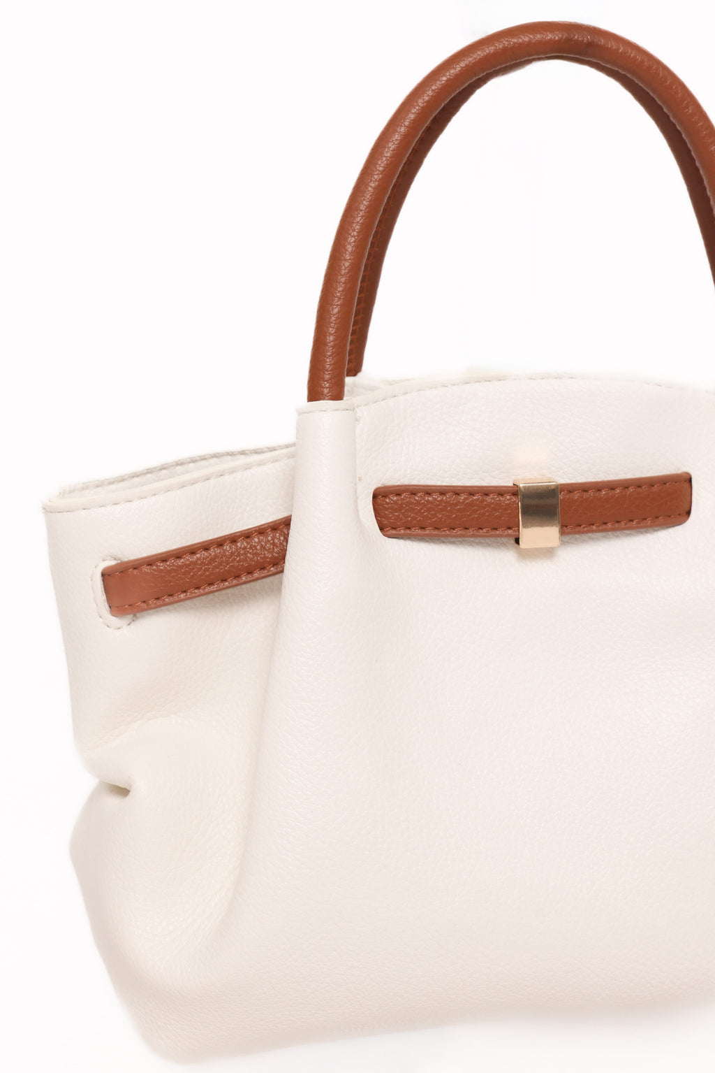 Willow Bag - White/Brown