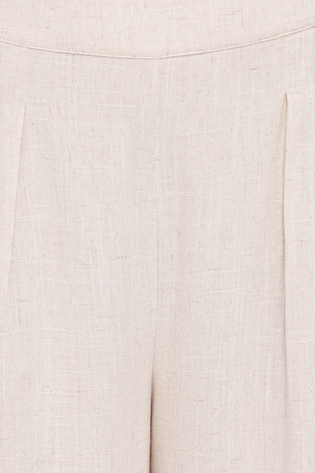 Arles Wide Leg Pants - Beige Lace
