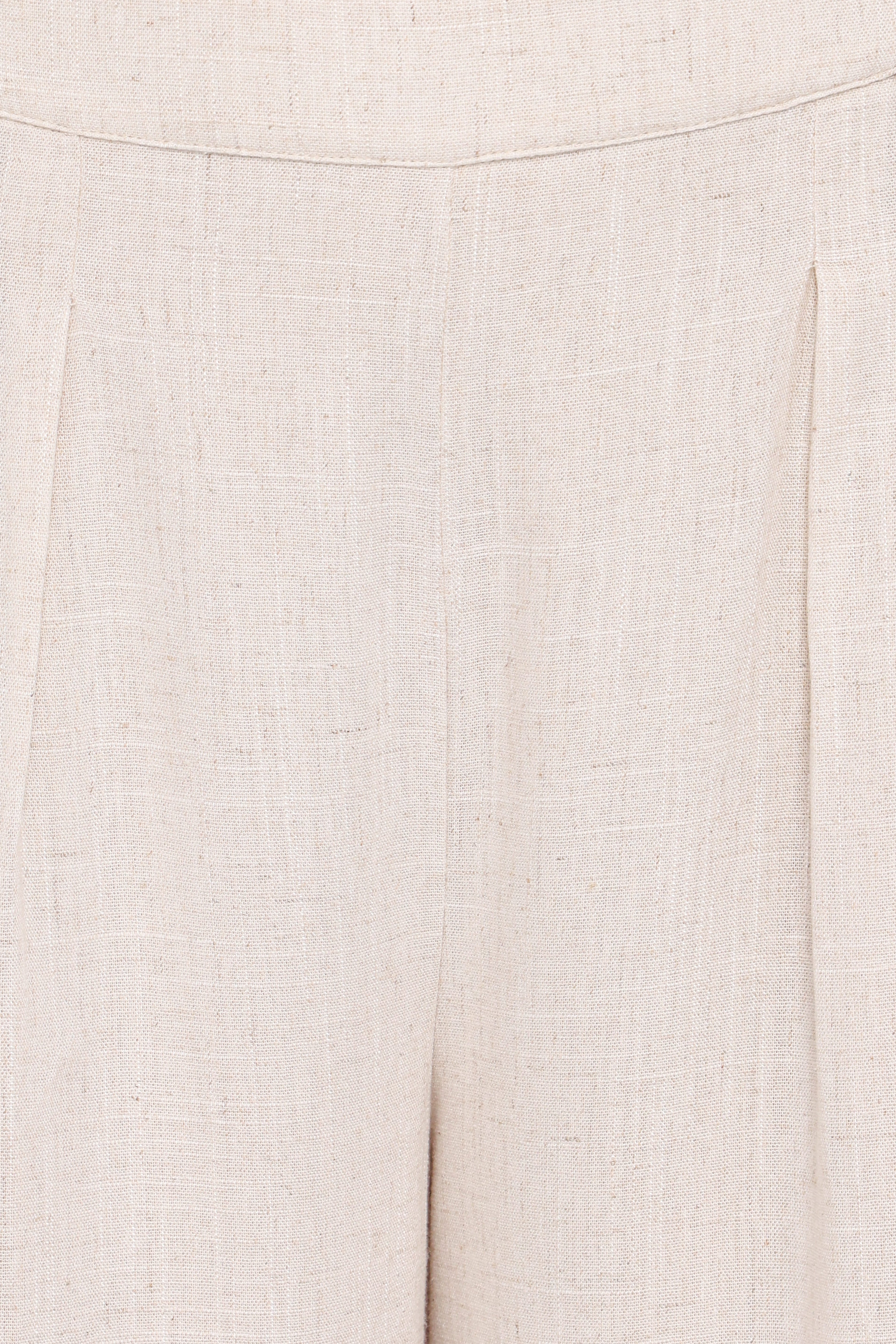 Arles Wide Leg Pants - Beige Lace