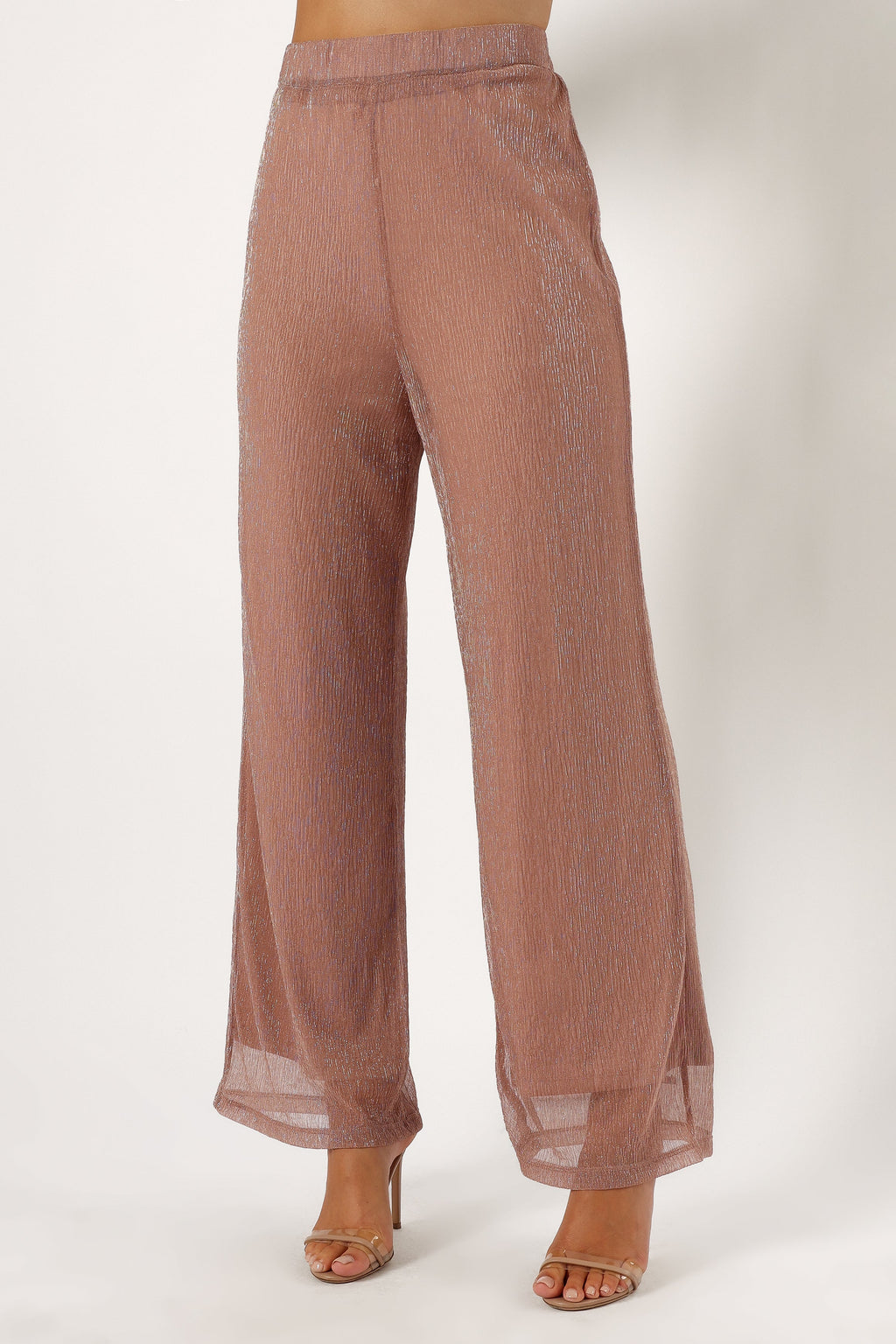Ramona Wide Leg Pants - Rose