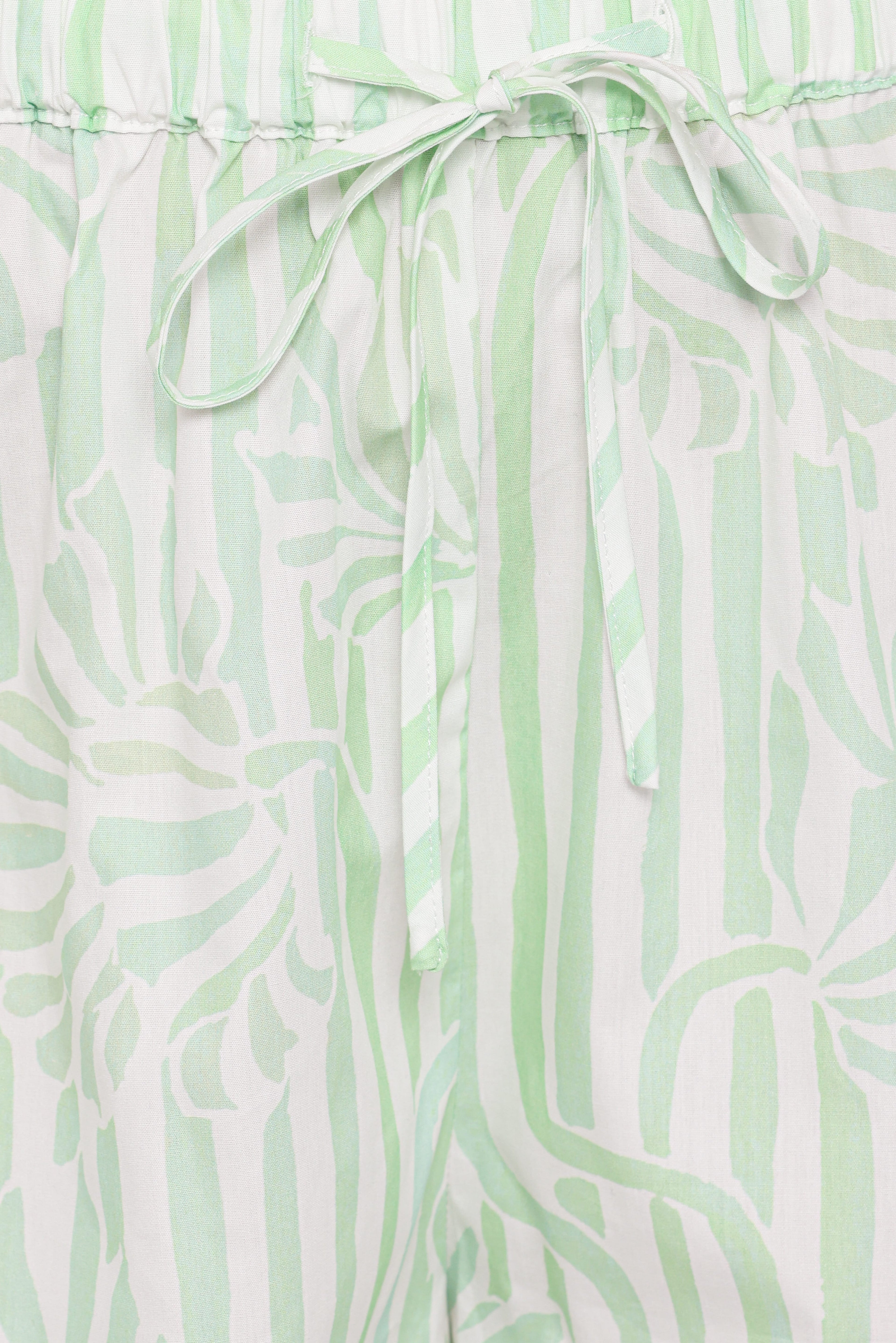 Rory Shorts - Jade Painted Stripe