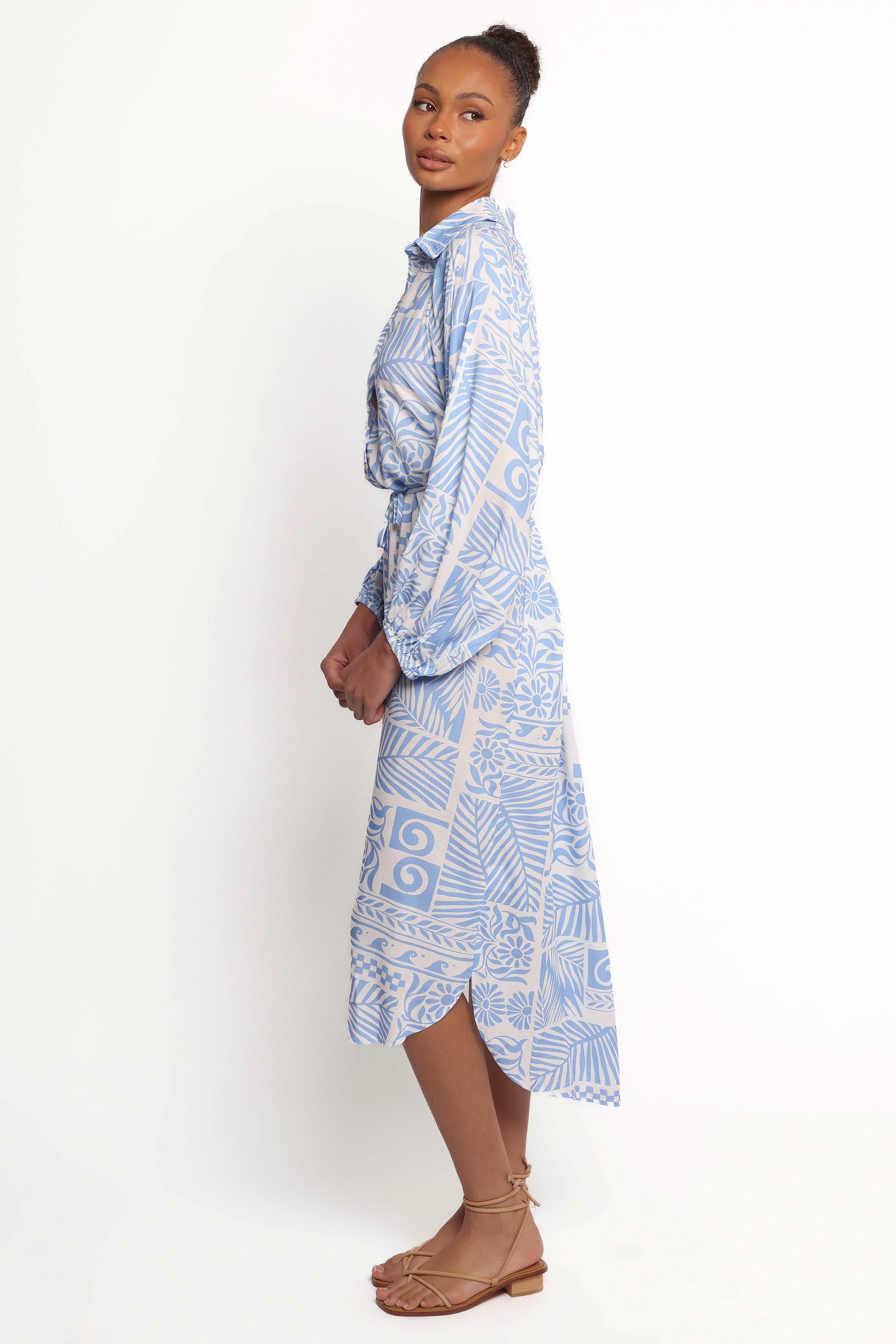 Foster Midi Dress - Malia Print