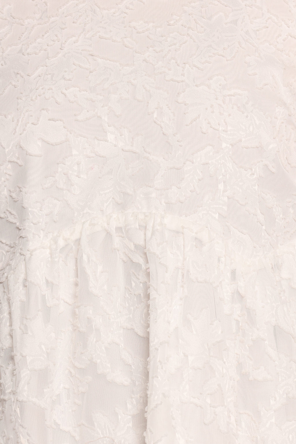 Giselle Mini Dress - White Floral
