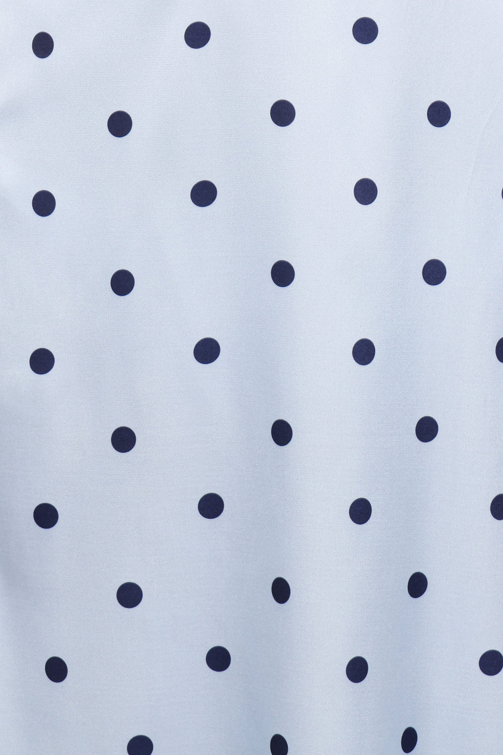 Manaris Off Shoulder Maxi Dress - Blue Polka Dot