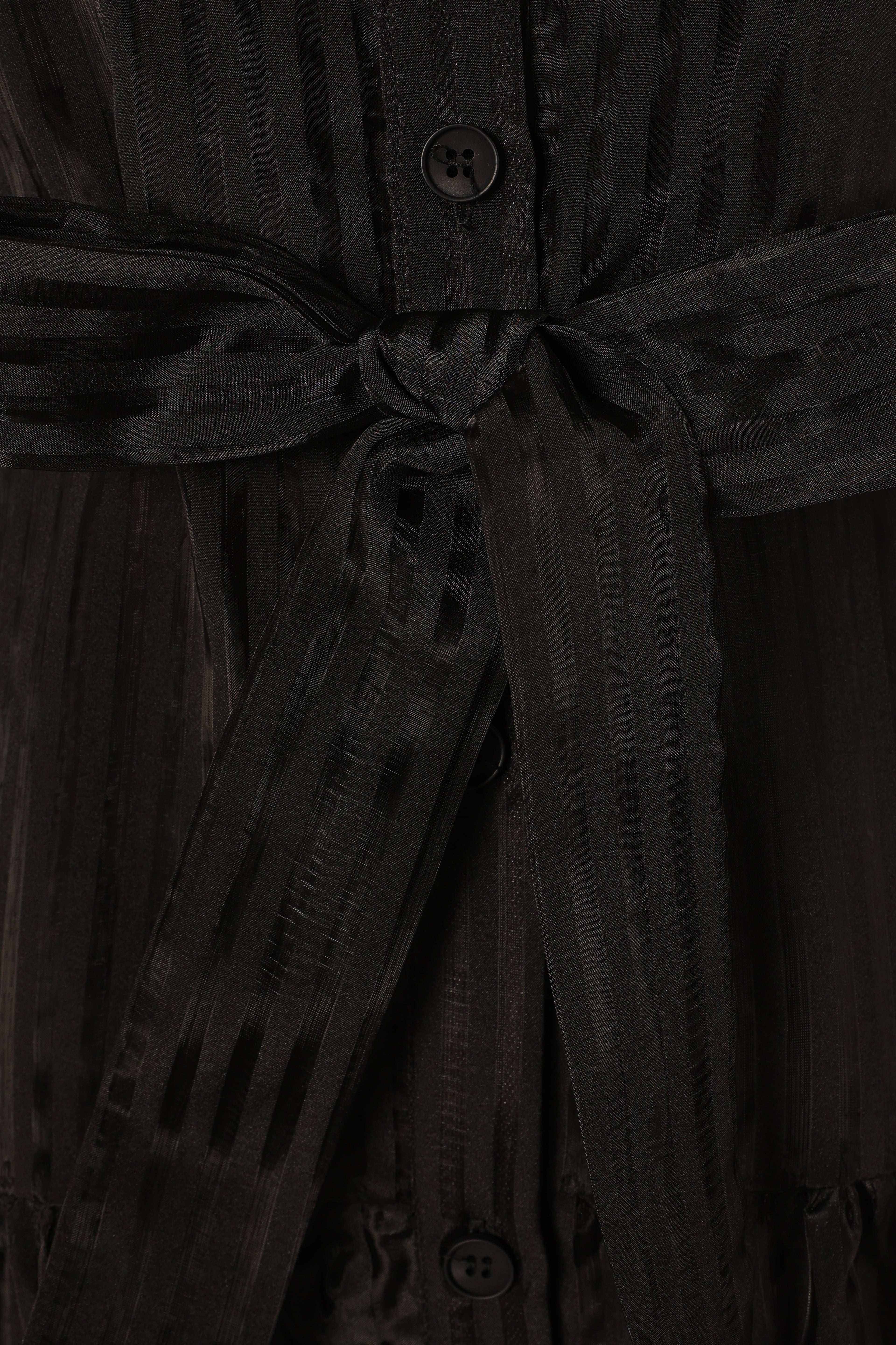 Neve Long Sleeve Maxi Dress - Black