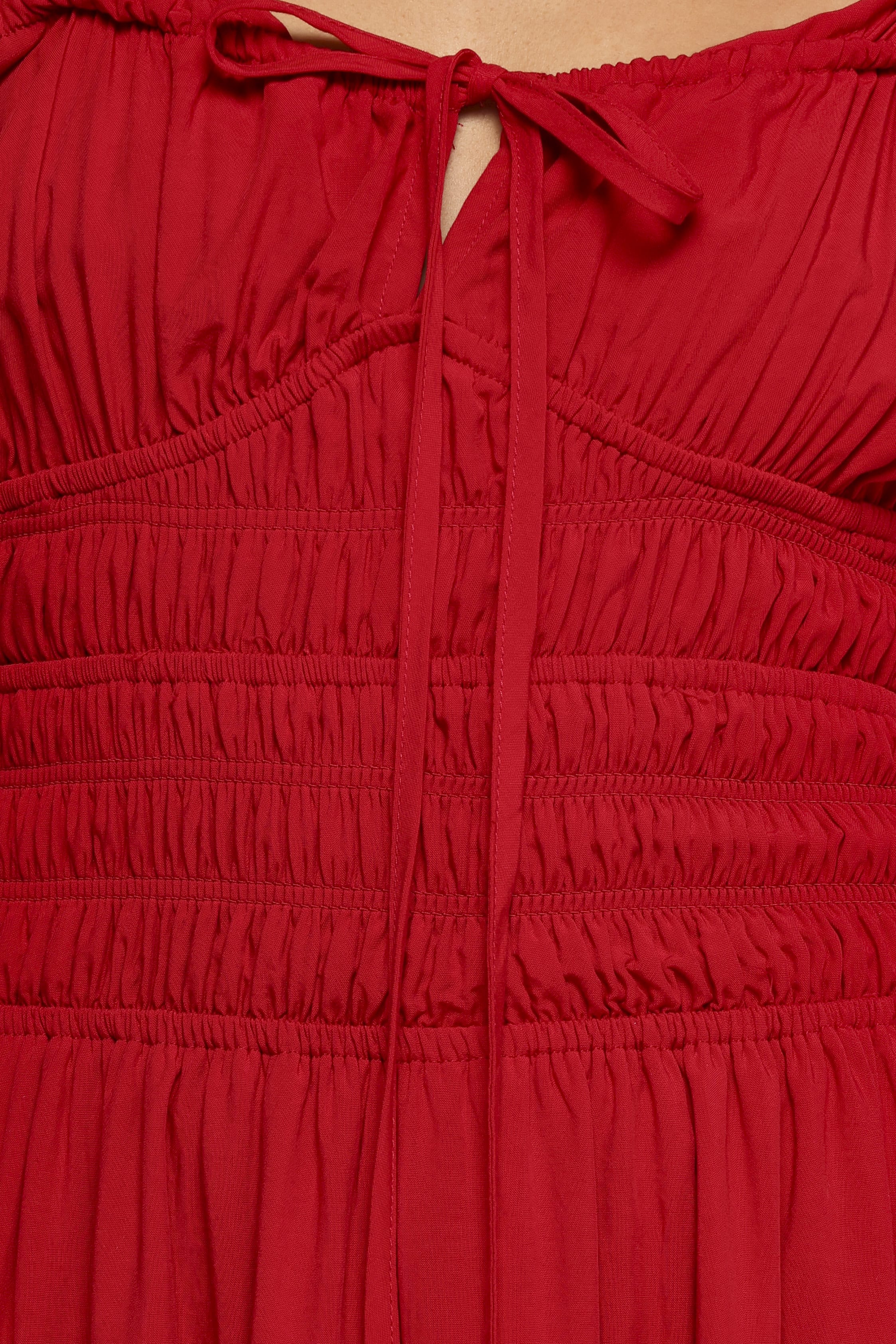 Theodora Maxi Dress - Red