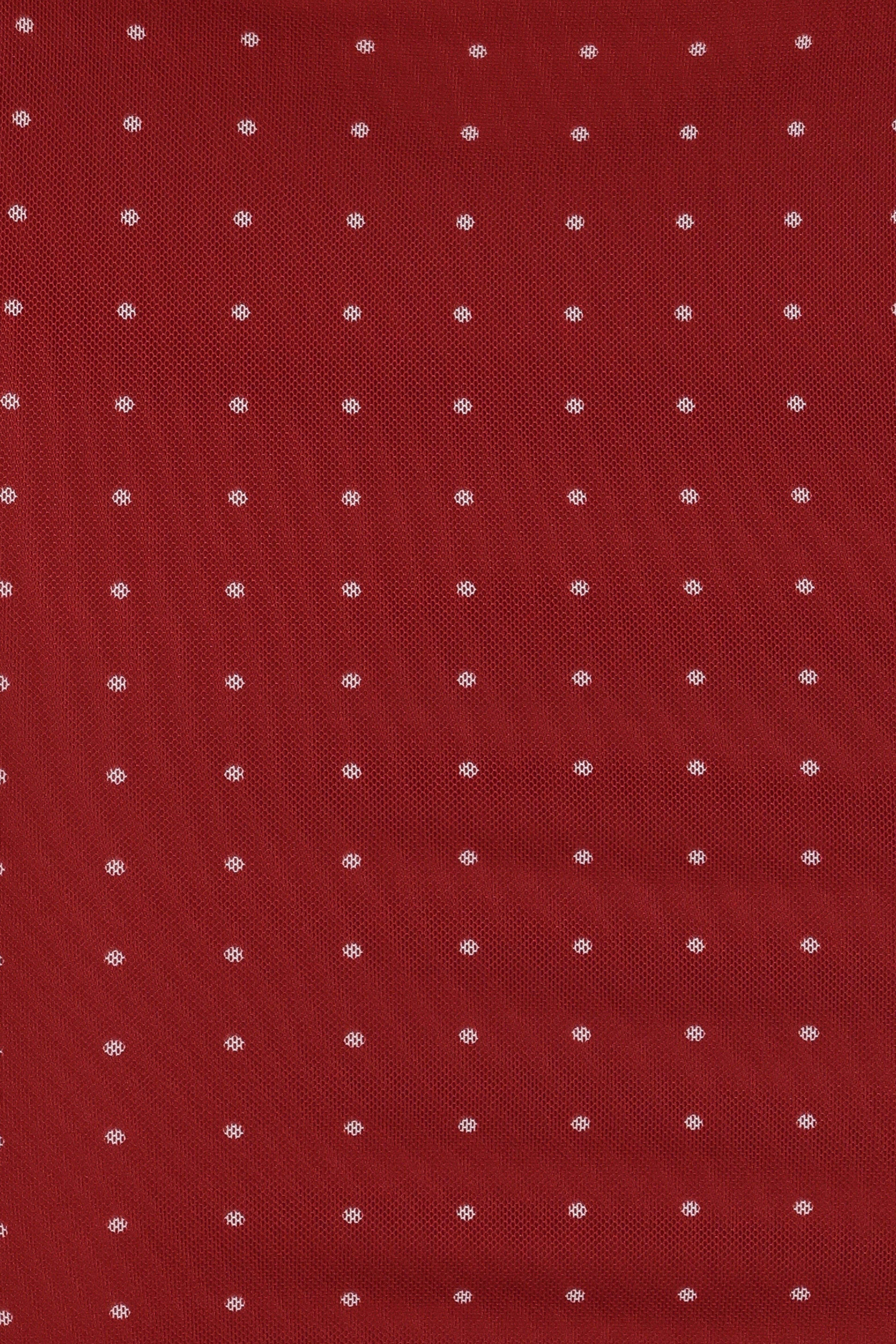 Zeva Off Shoulder Maxi Dress - Burgundy Spot