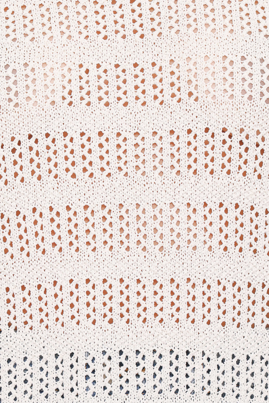 Flavia Open Stitch Sweater - Cream