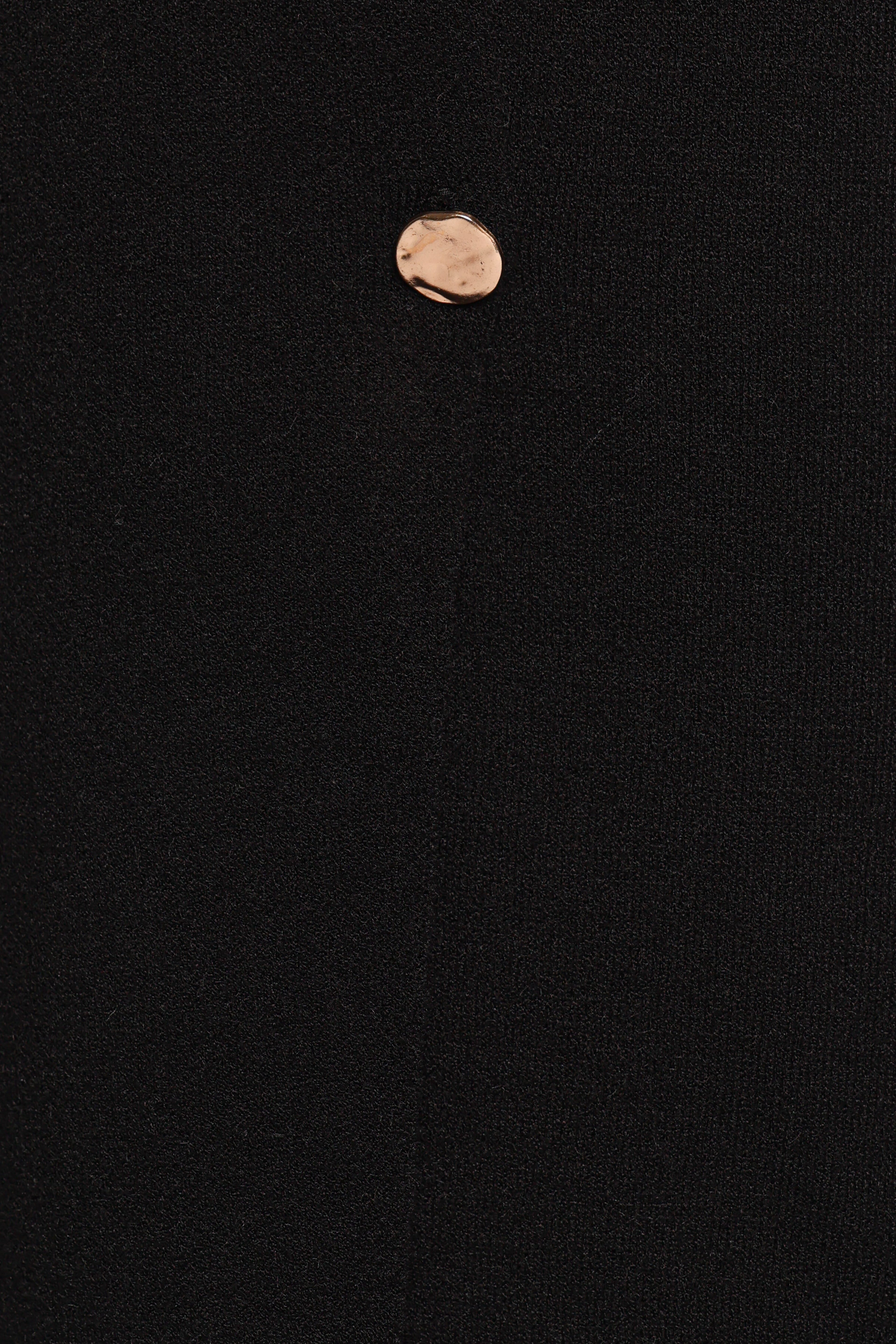 Jett Large Button Cardigan - Black
