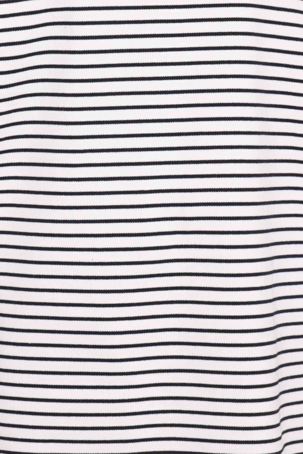 Hellen Stripe Short Set - White Black Stripe