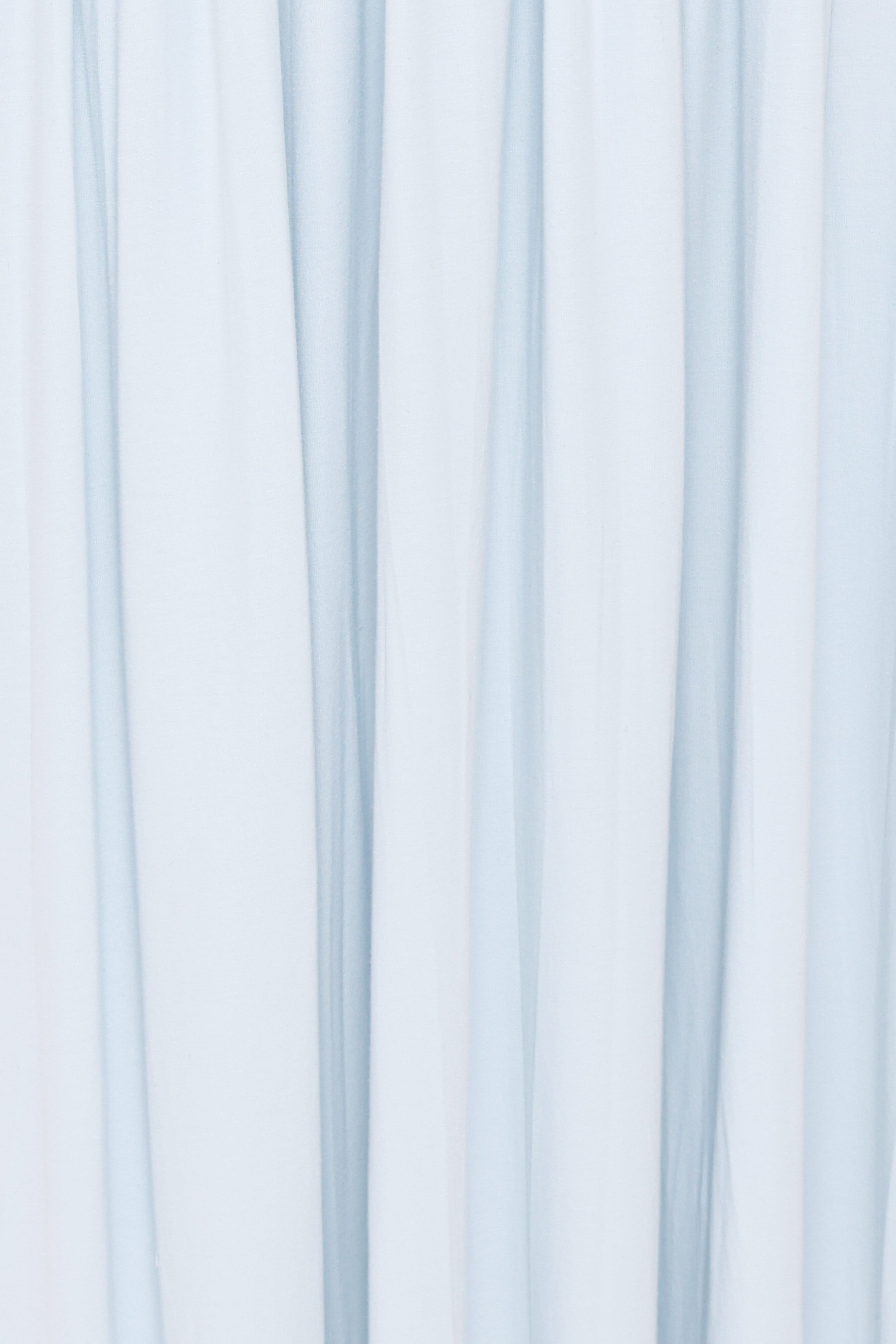 Inara Gathered Jersey Skirt Set - Pale Blue
