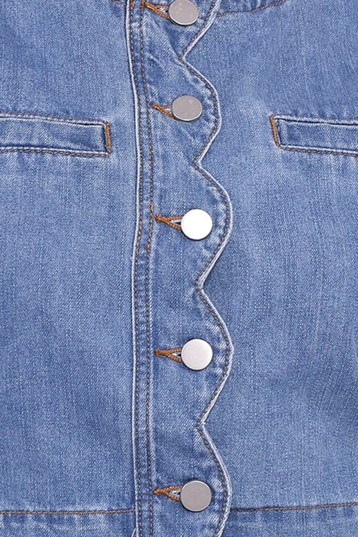 Karish Skirt Set - Medium Denim