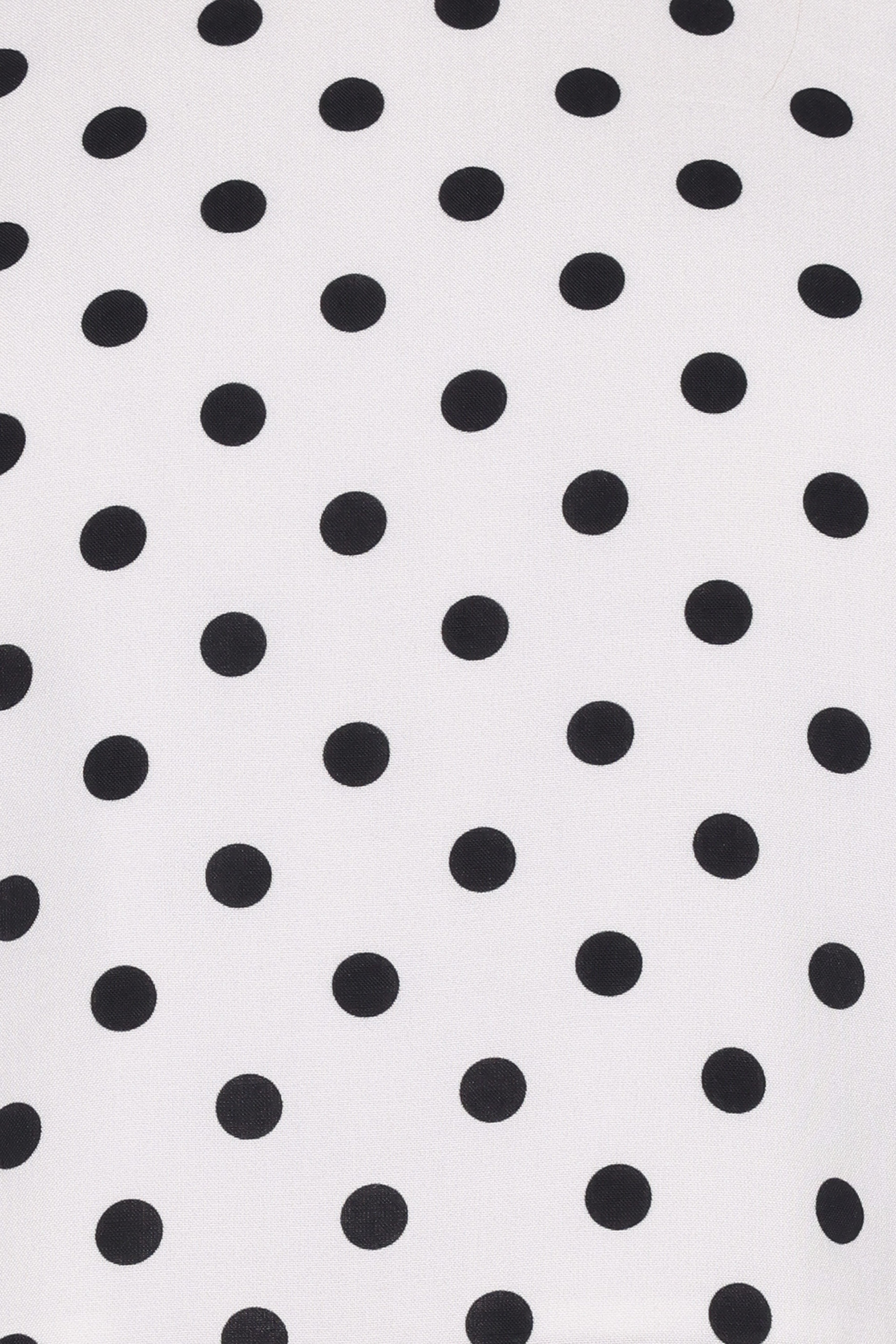 Michelle Short Set - White/Black Polka Dot