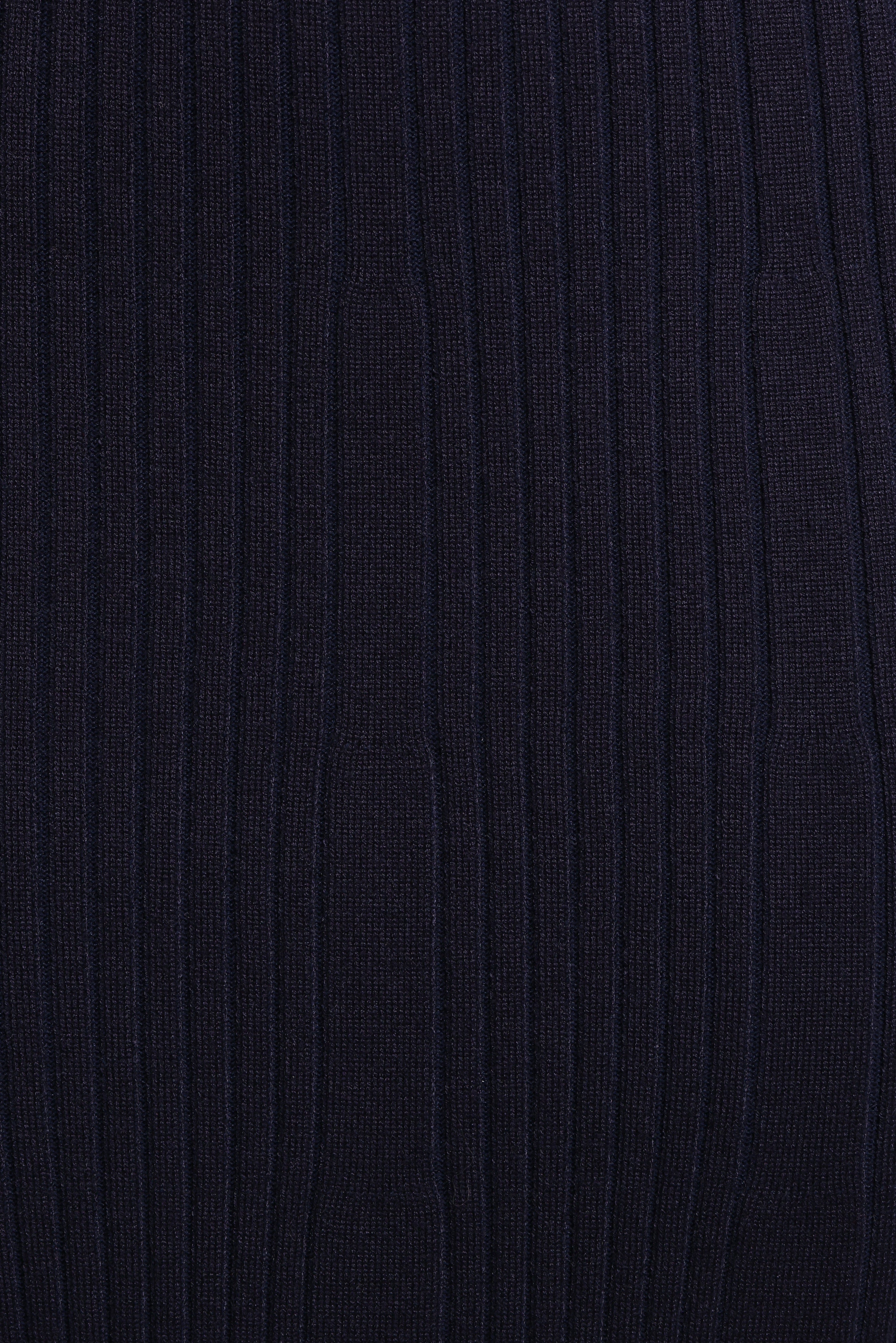 Neya Knit Skirt Set - Navy