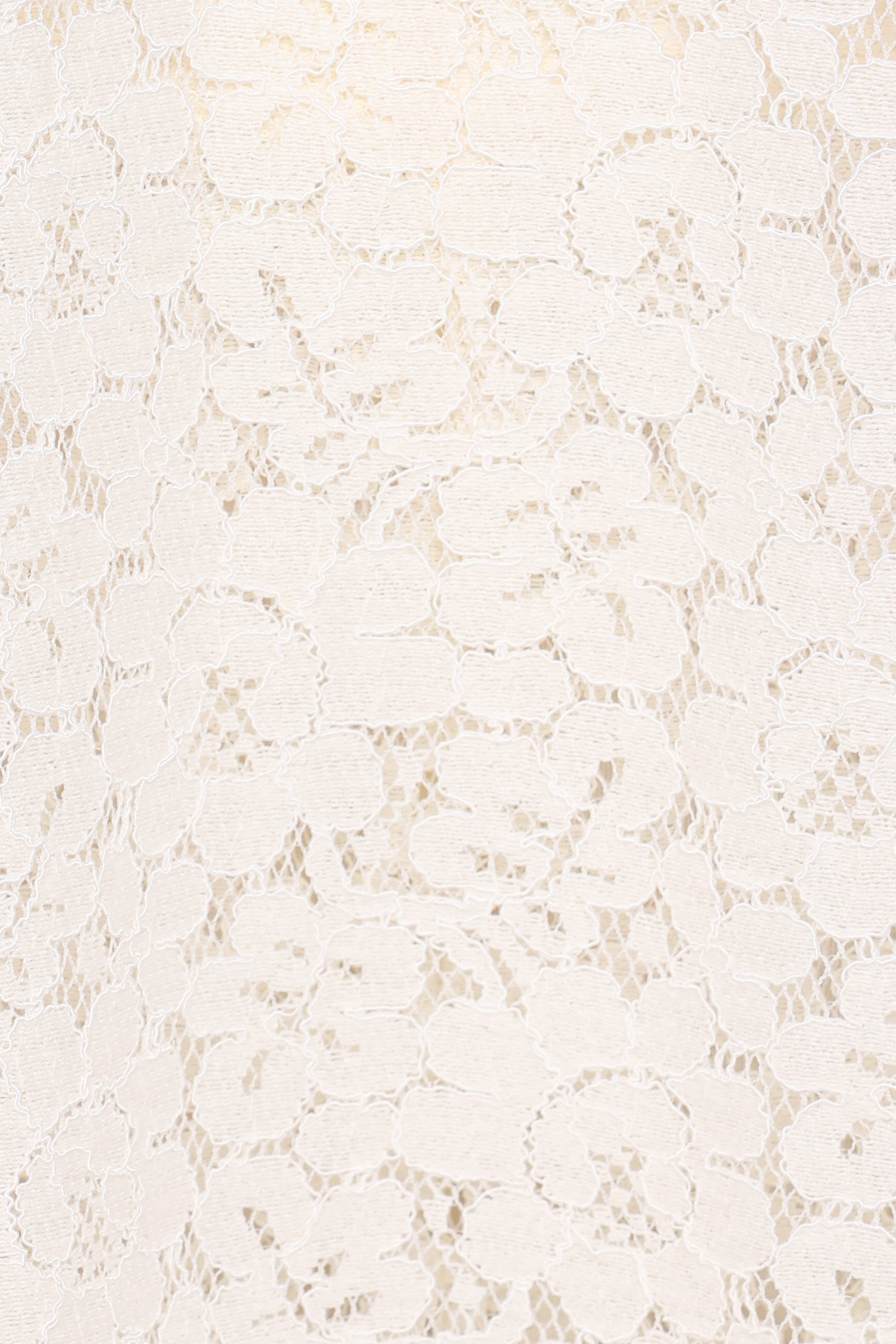 Sammy Embroidered Set - Cream Lace