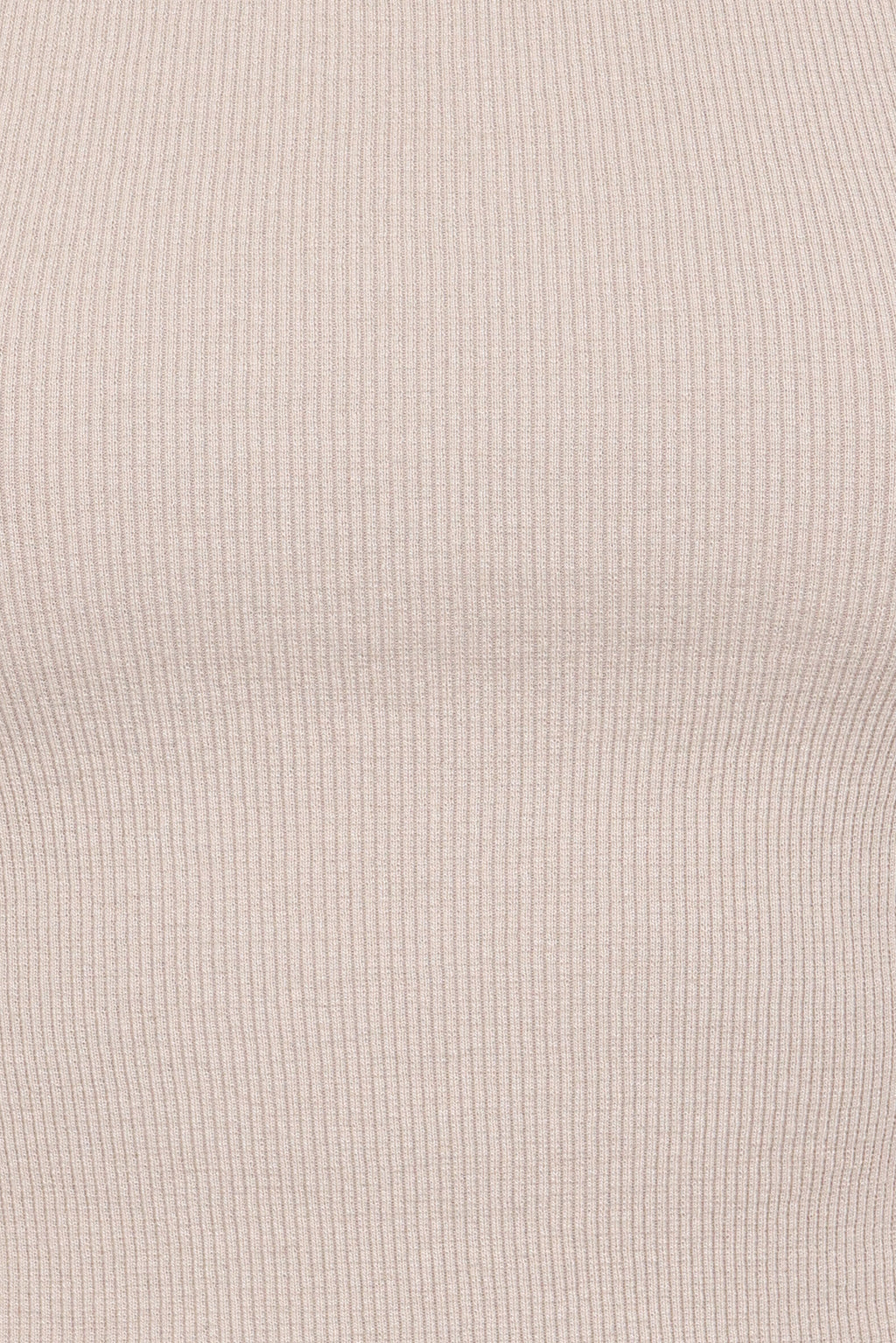 Ari Ribbed Tank Top - Wheat