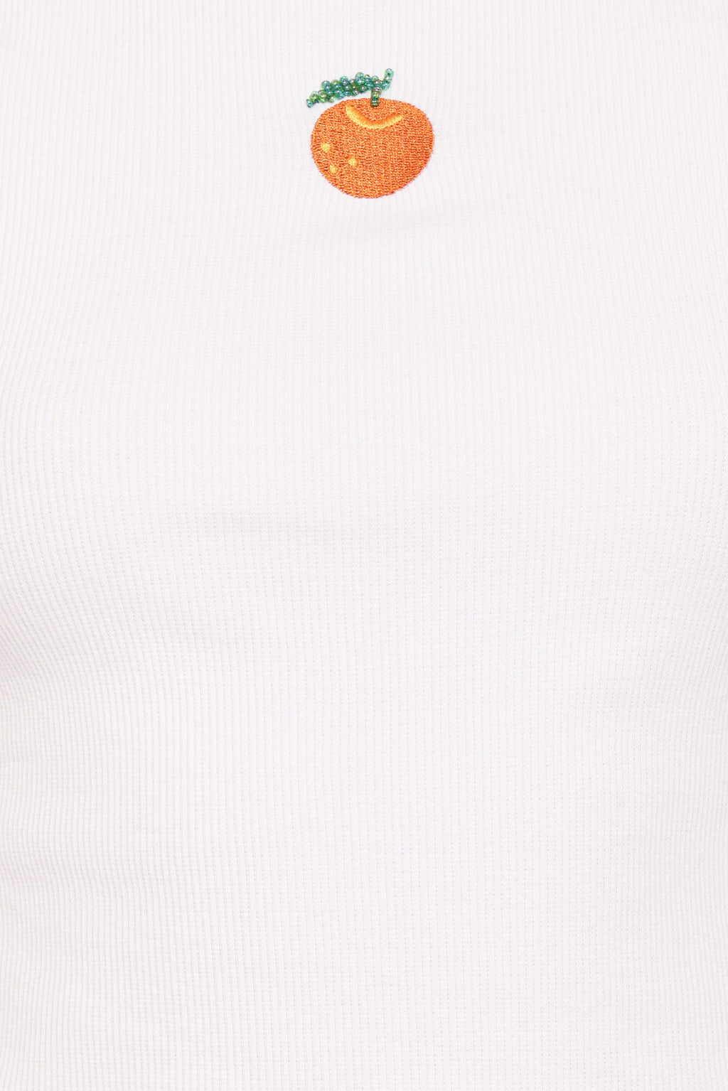 Celestine Graphic Tank - White