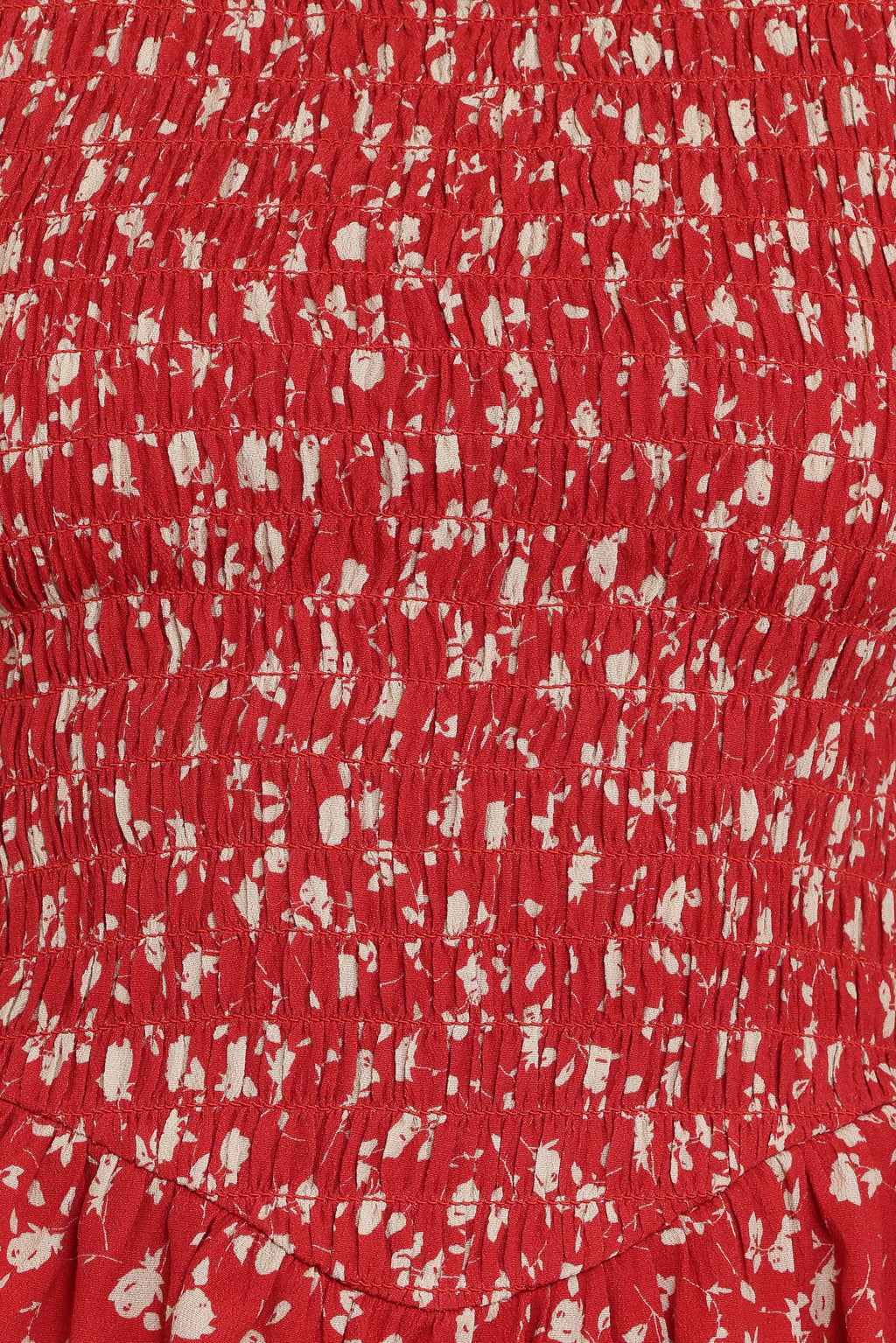 Zoella Peplum Top - Red Floral