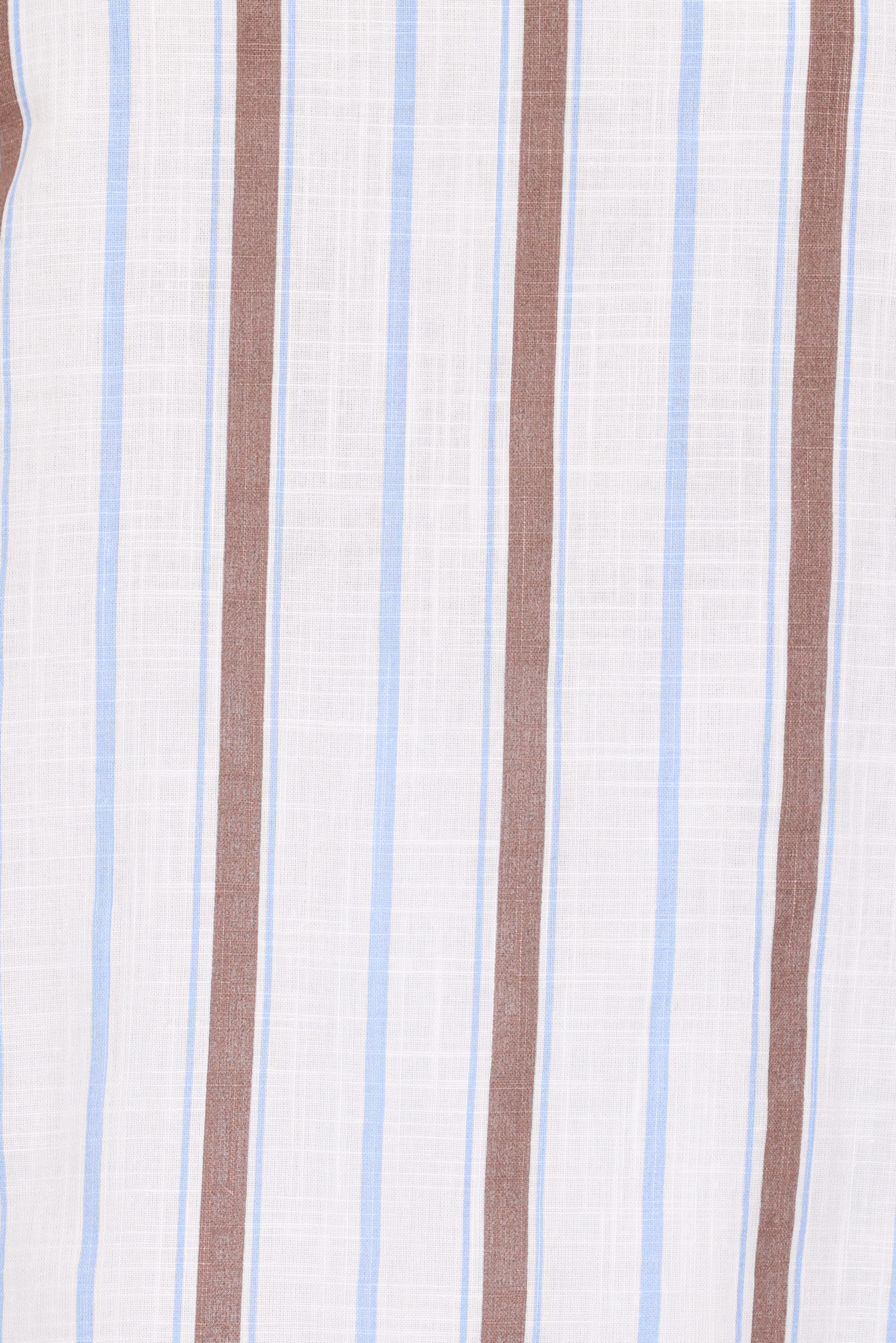 Sallie Short Set - Chocolate Blue Stripe