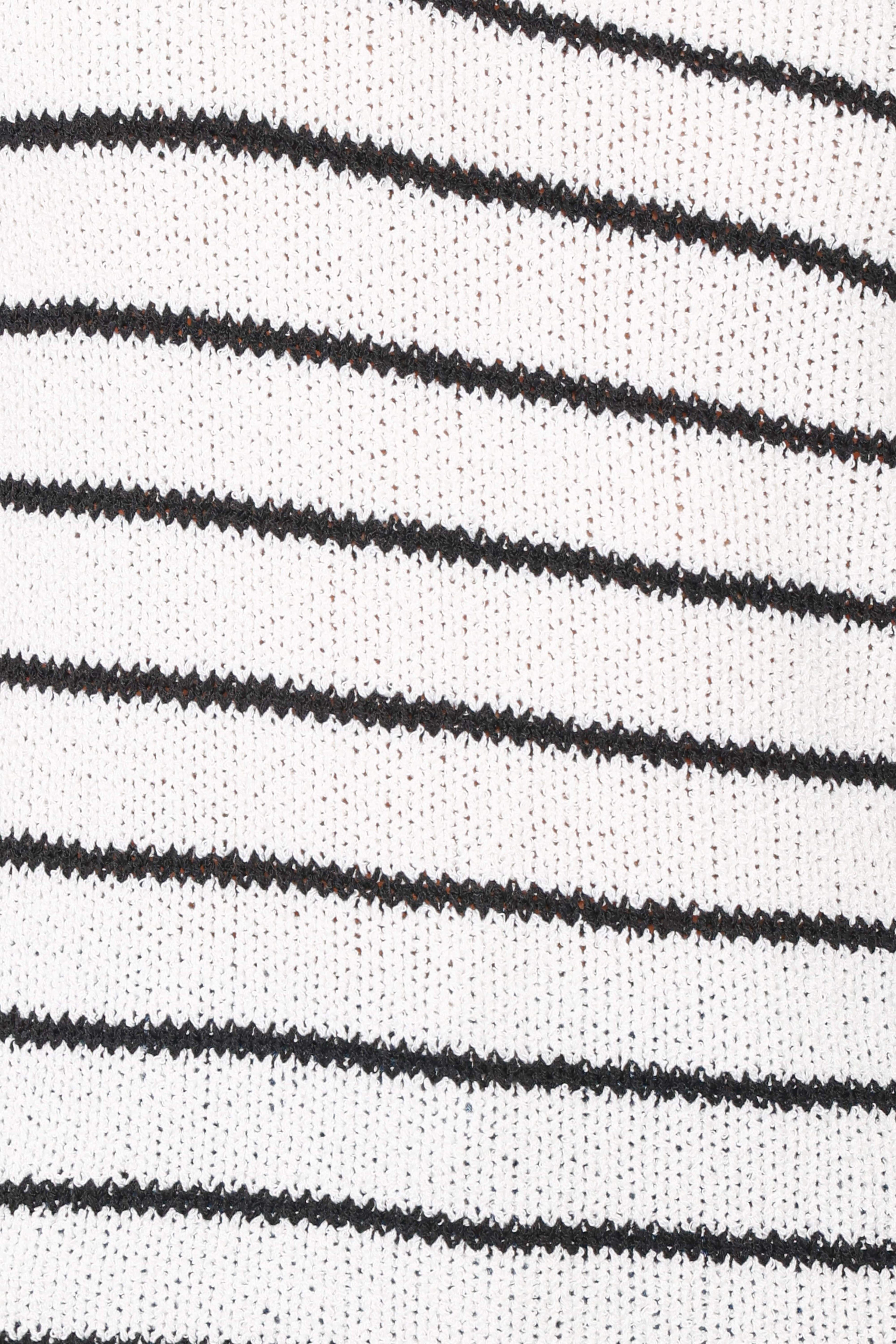 Coco Knit Top - White Stripe